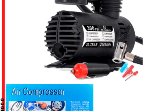 Compressor de ar mini a bateria portátil Tech One Mini Compressor de Ar Automotivo preto INFORMÁTICA